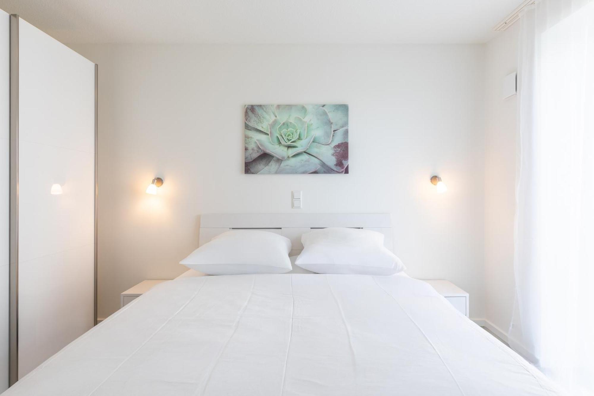 Auszeit Am Deich Apartment Nordstrand Bagian luar foto