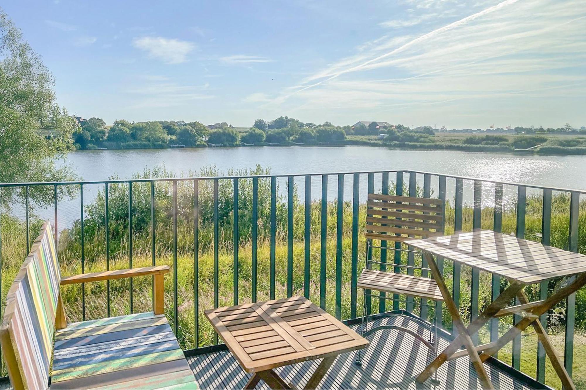Auszeit Am Deich Apartment Nordstrand Bagian luar foto